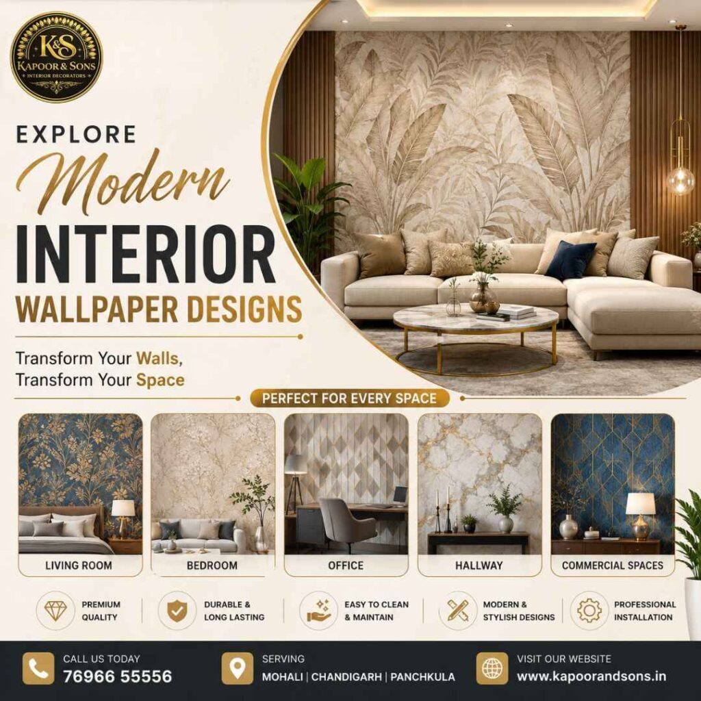 Interior Design Wallpaper Services